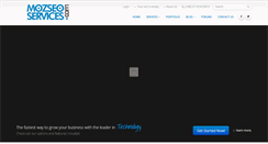 Desktop Screenshot of mozseoservices.com